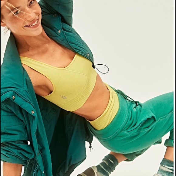 Free People Good Karma Square Neck Sports Bra - Picture 3 of 9